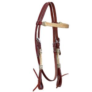 Rawhide Knotted Western Bridle