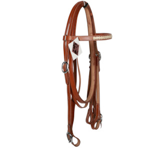 Rawhide Braided Western Bridle