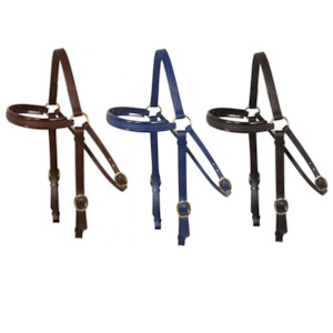 Barcoo Bridles: PVC Barcoo Bridle - Brown