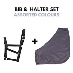 Bibs Fly Veils: Halter & Bib Set