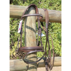 Champion Diamonte Padded Crank Bridle with Shaped Head Piece