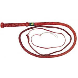 Redhide Bull Whip 7ft X 12 Plait