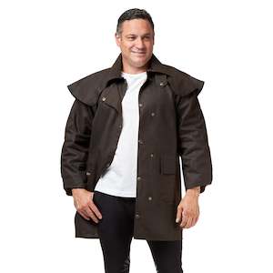 Syd Hill 3/4 Length Oilskin Coat