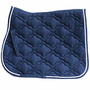 Colorful Dressage Saddle Pads: English Saddle Pad Navy