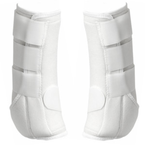 Neoprene Sling Boots - White