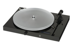 Pro-Ject Audio Juke Box E Turntable with OM 5E Cartridge, In-built Amplifier & Acryl It E