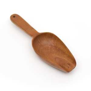 LARGE WOODEN SCOOP