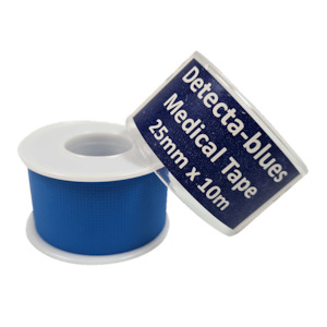 Medical Tape Blue on spool 25mm x 5m