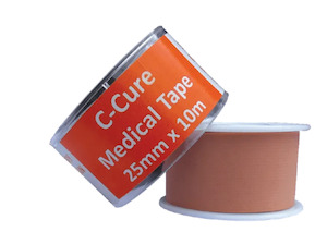 C-Cure Medical Tape Plastic Skin Water Proof 25mm x 10m