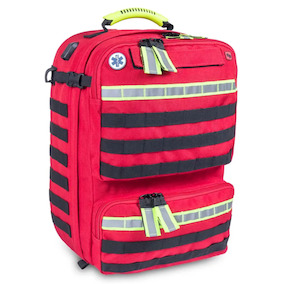 Elite Medic Bag: Paramedic Large Backpack RED