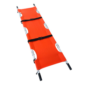 Direct: Quarter Folding Aluminium Pole Stretcher