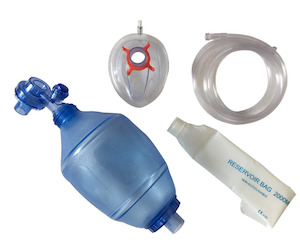 Adult Bag Valve Mask (BVM) Disposable