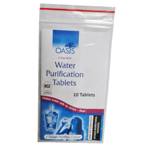 Water Purification set of 10 tablets