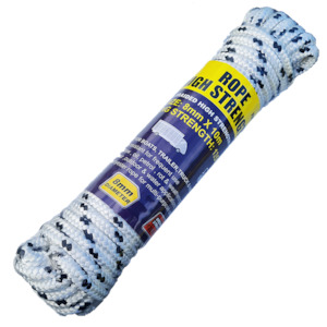 8mm Polyester High Strength Rope - up to 1350Kg