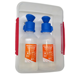 Eye Wash Station with 2x 250ml Eye wash