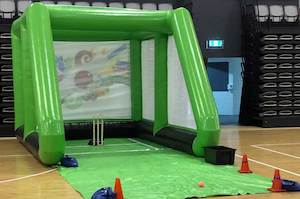 Function equipment renting, leasing or hiring: Cricket Wicket Game