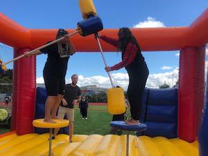 Function equipment renting, leasing or hiring: Jousting / Pole Fighting Inflatable Duel