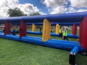 Function equipment renting, leasing or hiring: Dodgeball Arena