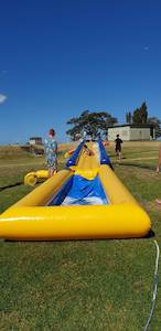 Function equipment renting, leasing or hiring: Water Run Slip-n-Slide (21m)