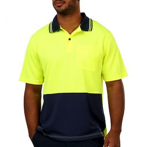 Short Sleeve Fluoro BIZCOOL Polo