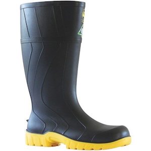 Bata Safemate Black Steel Toe Gumboot