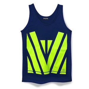 Hi Viz 100% Cotton Singlet