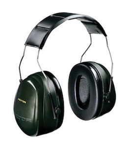 Hearing Protection: 3M Scott Optime II Series Green Head Band – Class 5