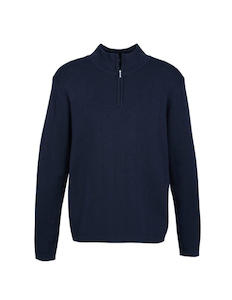 Biz Collection Mens 80/20 Wool-Rich Pullover