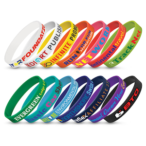 TRENDS Silicone Wrist Band (Indent)