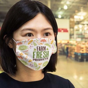 TRENDS Reusable Face Mask Full Colour – Large