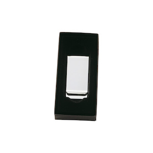 The Catalogue Nickel Plated Money Clip