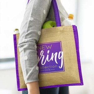 Trends Monza Jute Tote Bag