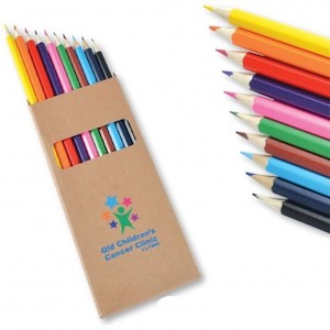 Event, recreational or promotional, management: Coloured Full Length Colouring Pencils PK10