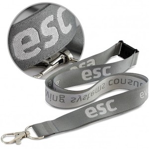 Event, recreational or promotional, management: Jacquard Lanyard