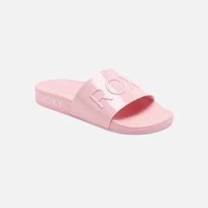 Clothing: Roxy Girls Slippy Jelly Slide - Pink