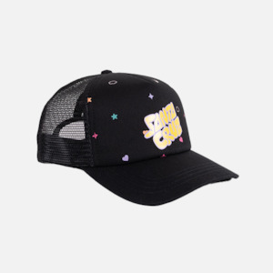 Santa Cruz Bubble Stack Youth Cap - Black