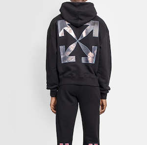 Off-White CARAVAGGIO ANGEL Hoodie - Black