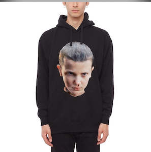 ih nom uh nit eleven print hoodie