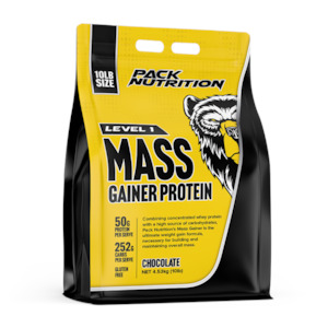 Pack Nutrition Level 1 Mass Gainer Protein 10lb