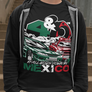 It All Goes Down In Mexico Tee