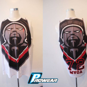 10 Custom Sublimated Gym Singlets