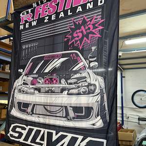 Silvia Garage Banner - PREORDER