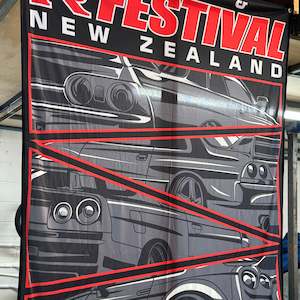 Banners: GTR Garage Banner - PREORDER