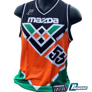 787B Mazda Rotary Sublimated Singlets