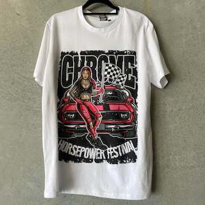 Chrome Horsepower Festival Tee