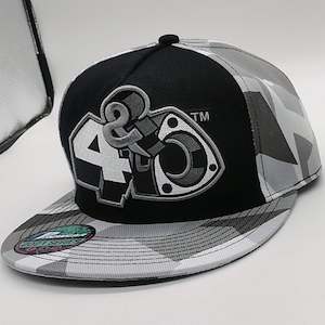 4 & Rotary Ice Camo Snapback