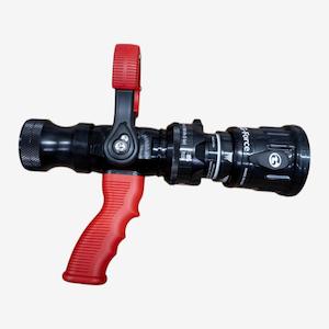 TFT 1.5" G-Force Nozzle BSP Swivel Inlet 5 Bar 110-570 LPM - Red Bale & Pistol Grip