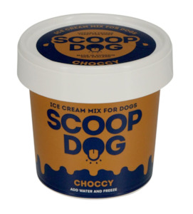 Pet food wholesaling: Scoop Dog Ice Cream Mix - Choccy