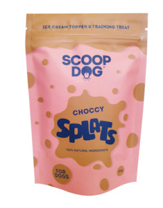 Pet food wholesaling: Scoop Dog Choccy Splats