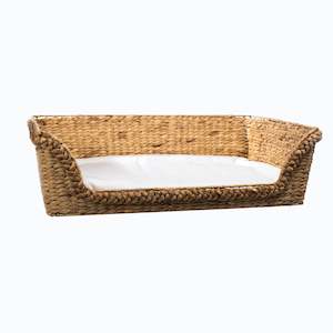 Water Hyacinth Dog Basket